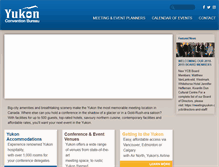 Tablet Screenshot of meetingsyukon.com